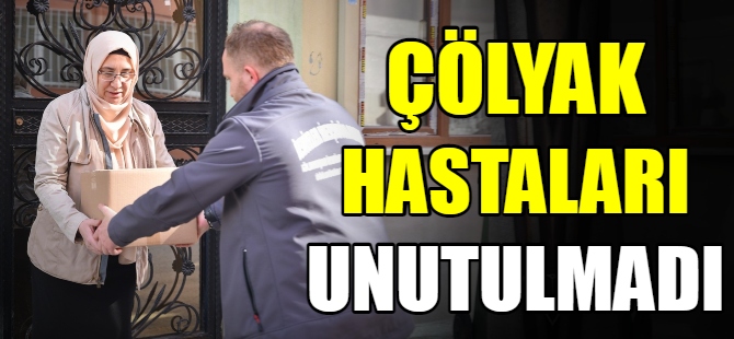 Çölyak hastaları unutulmadı