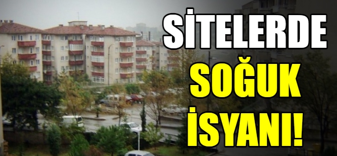 Siteler Mahallesinde soğuk isyanı
