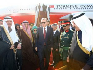 Cumhurbaşkanı Erdoğan, Suudi Arabistan'da