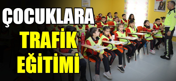 Çocuklara trafik eğitimi