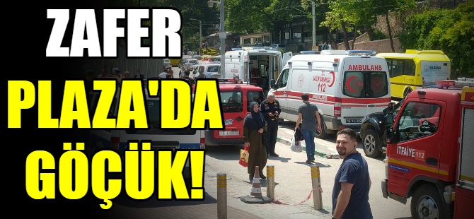 Zafer Plaza'da göçük