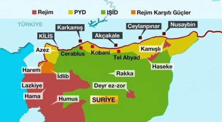 Suriye'nin Telabyad kentinde patlama