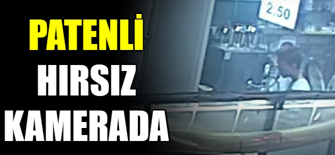 Patenli hırsız kamerada