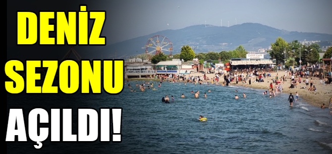 Bursa’da deniz sezonu açıldı