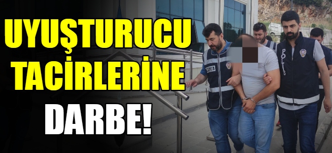 Uyuşturucu tacirlerine darbe