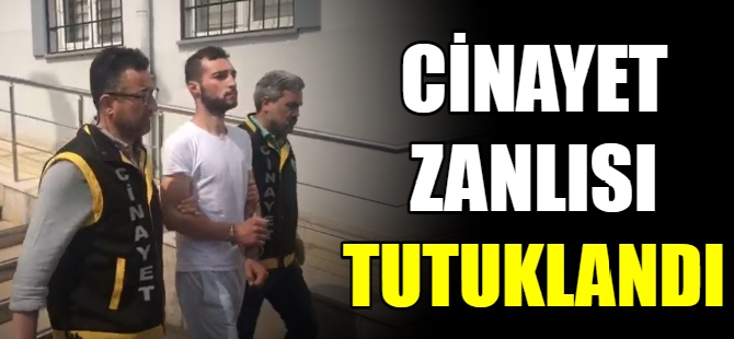 Cinayet zanlısı tutuklandı