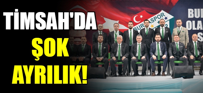 Timsah'da şok ayrılık