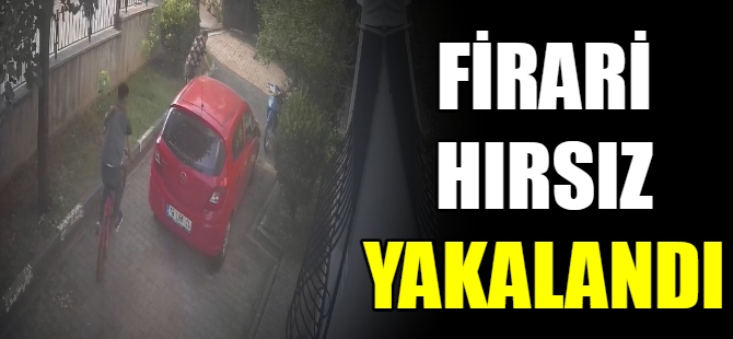 Firari hırsız yakalandı