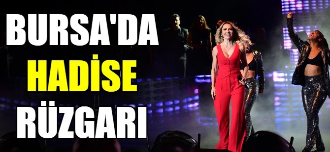 Kültürpark'ta Hadise rüzgarı