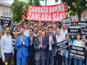 Bursa'da zamlara tepki