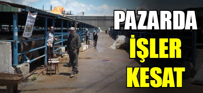 Kurban pazarında işler kesat