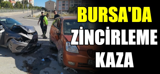 Bursa'da zincirleme kaza