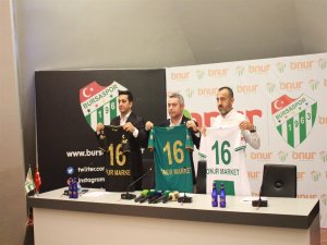 Onur Market Bursaspor'a sponsor oldu