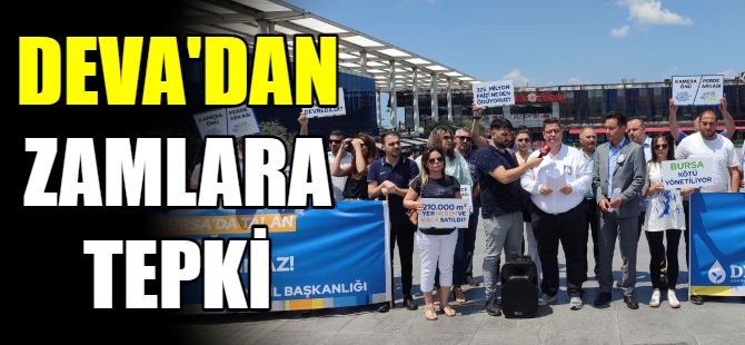 DEVA Partisi'nden ulaşım zamlarına tepki