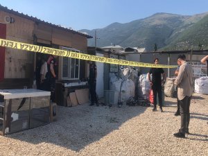 Bursa'da hurdalıkta cinayet
