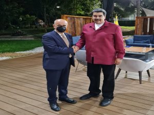 Bakan Kirişci, Maduro ile görüştü