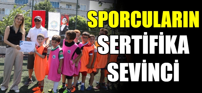 Yaz okullarında sertifika sevinci