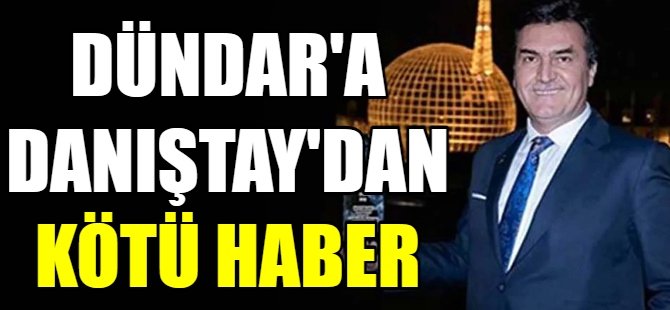 Dündar'a Danıştay'dan kötü haber