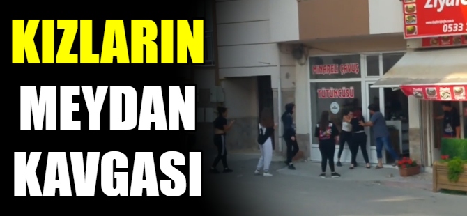 Kızların meydan kavgası