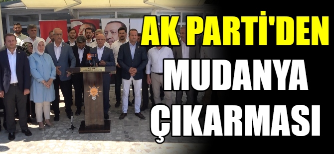 AK Parti teşkilatı Mudanya’da