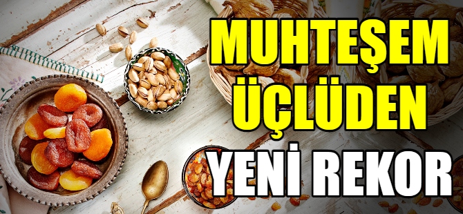 Muhteşem üçlüden yeni rekor