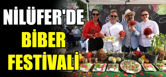 Nilüfer'de biber festivali