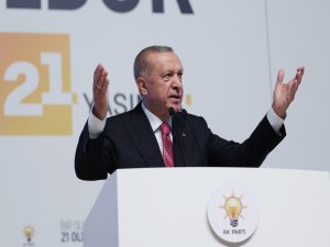 Erdoğan kuruluş yıl dönümünde konuştu