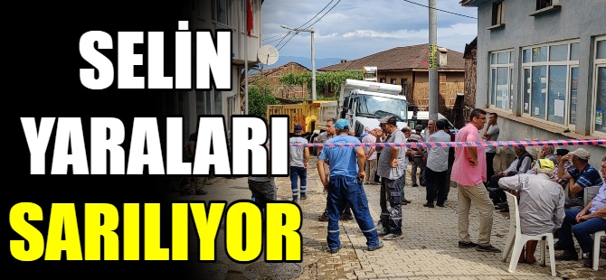 Bursa'da selin yaraları sarılıyor