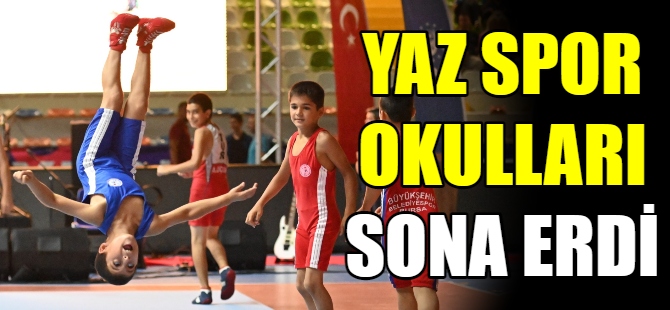 Bursa'da yaz spor okullarına veda