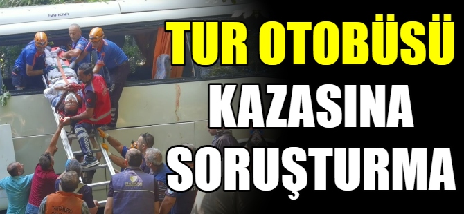 Tur otobüsü kazasında savcılıktan açıklama