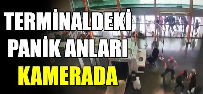 Terminal çatısının çökme anı