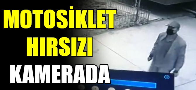 Bursa'da motosiklet hırsızlığı