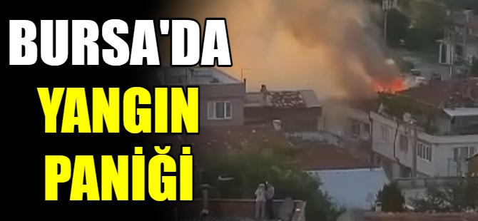 Yangında ev küle döndü