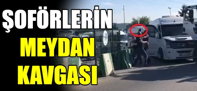Şoförlerin meydan kavgası