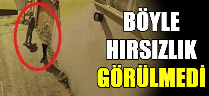 Böyle hırsızlık görülmedi