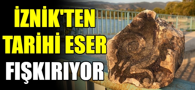 İznik’ten tarihi eser fışkırıyor