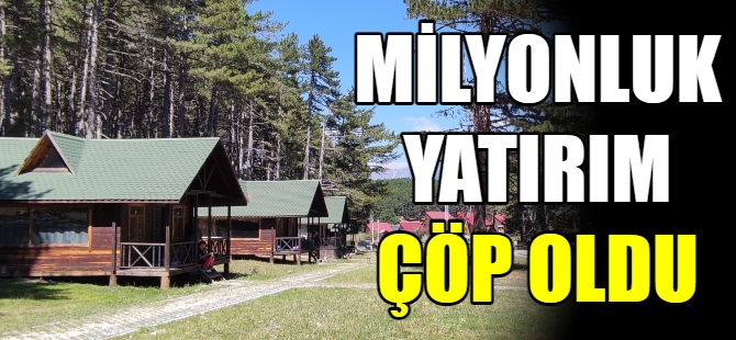 Milyonluk yatırım çöp oldu