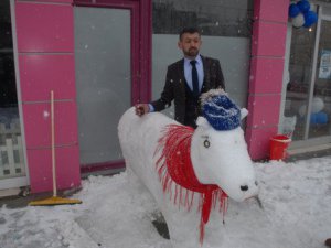 Kardan inek ve gelin-damat yaptılar