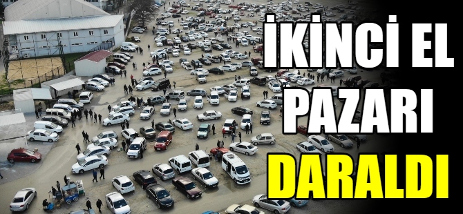 İkinci el pazarı daraldı