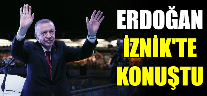 Erdoğan Göçebe Oyunlarında konuştu