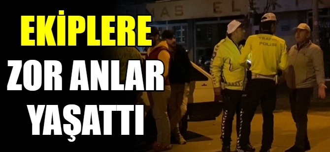 Polisin sürücü ile imtihanı