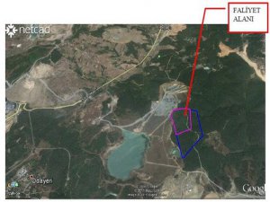 Orman'a kum ocağı kurulacak