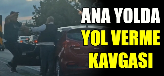 Ana yolu boks maçına çevirdiler