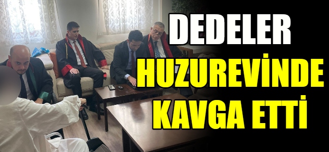 Dedeler huzurevinde kavga etti