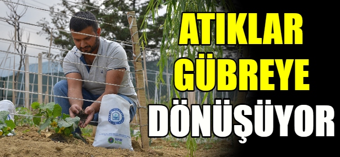 Pazar atıkları gübreye dönüşüyor