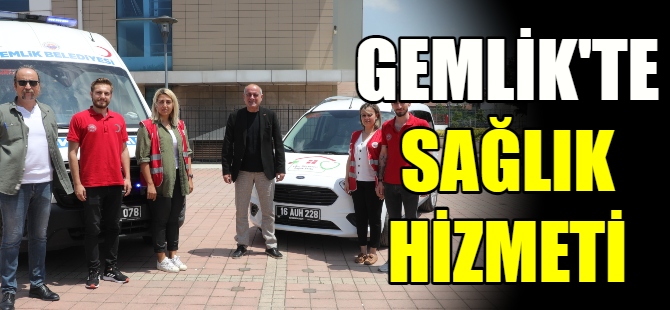 Gemlik'te sağlık hizmetleri sürüyor