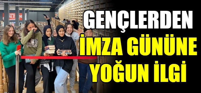 Gül’ün imza gününe büyük ilgi