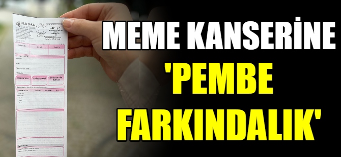 Meme kanserine pembe farkındalık