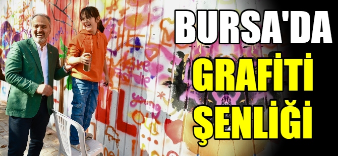 Bursa'da Grafiti Şenliği