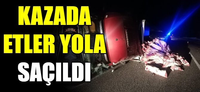 Tonlarca et yola saçıldı